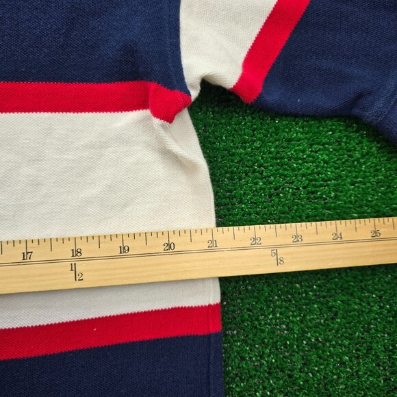 St Louis Cardinals Polo Shirt Mens Large Striped Vintage 90s MLB Baseball Sports - Picture 4 of 10